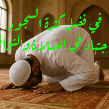 في فضل كثرة السجود والاجتهاد في الصلاة والنوافل