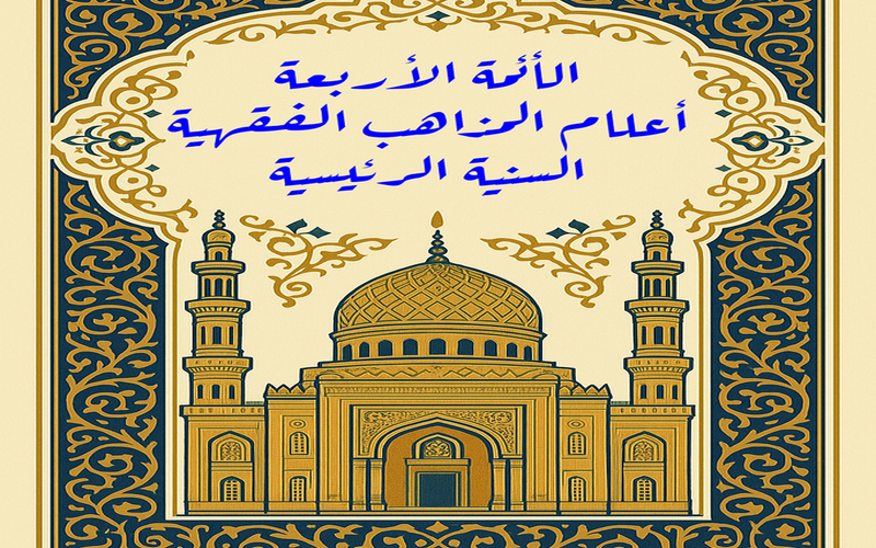 الأئمة الأربعة أعلام المذاهب الفقهية السنية الرئيسية